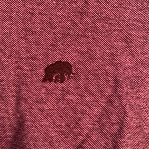 Men's small, used Banana Republic polo. Purple with two buttons and light wear. - Picture 3 of 5